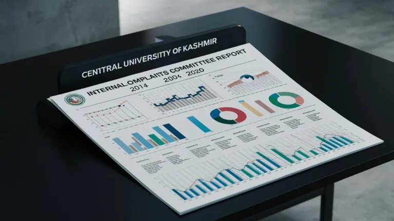 Internal+Complaints+Committee+Report+2014-2020+Central+University+of+Kashmir