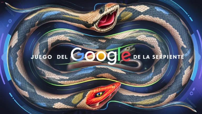 Juego de Google del Año de la Serpiente